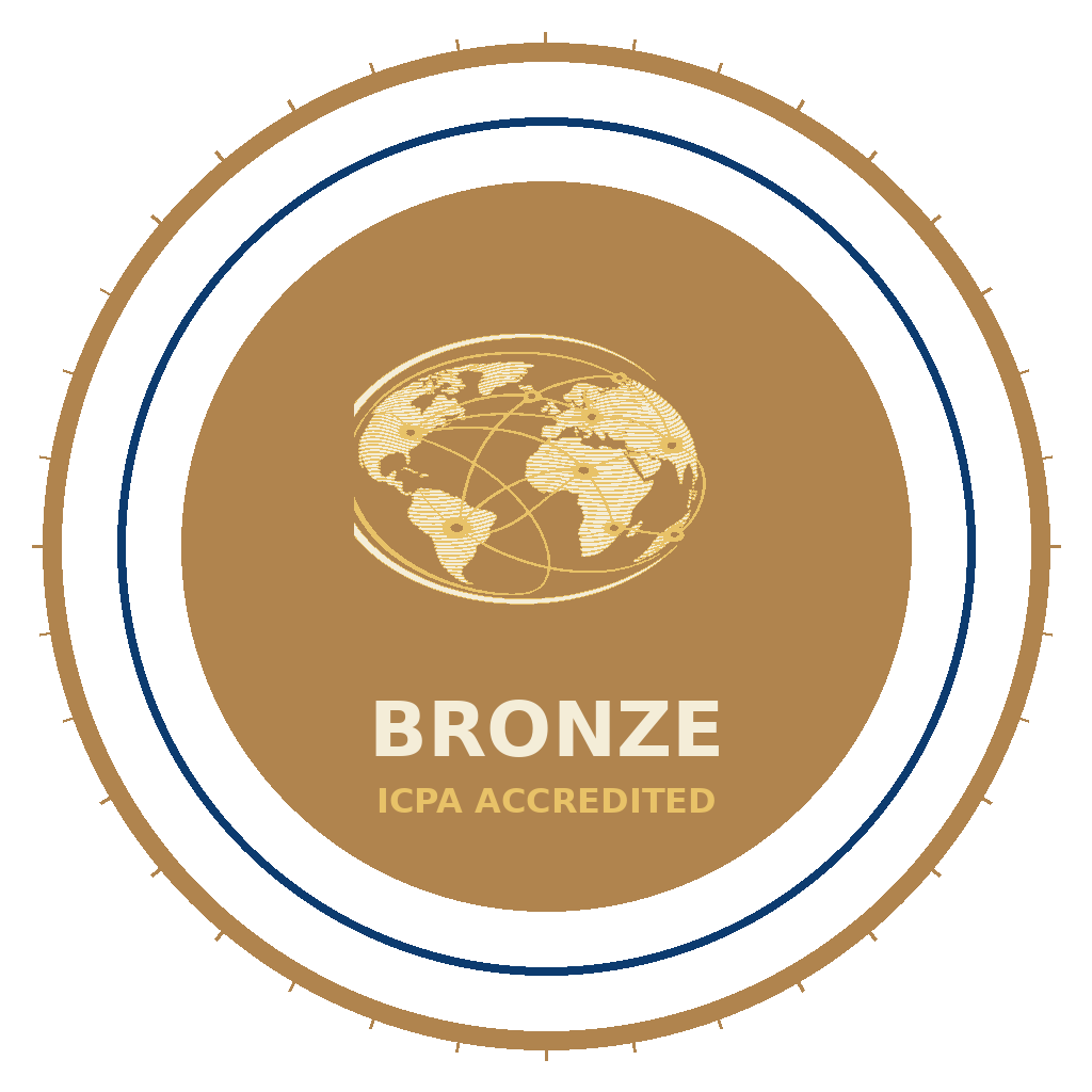 ICPA Bronze accreditation seal