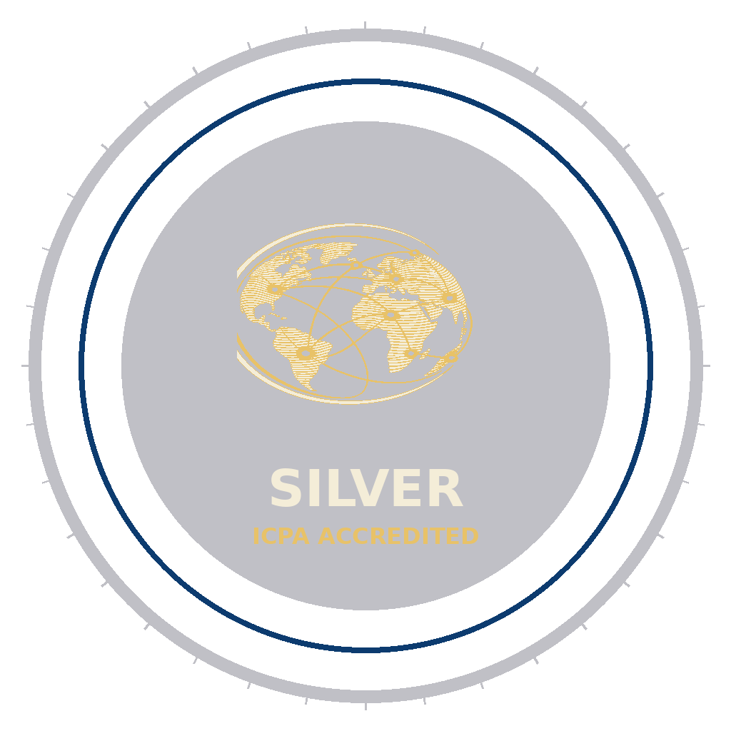 ICPA Silver accreditation seal